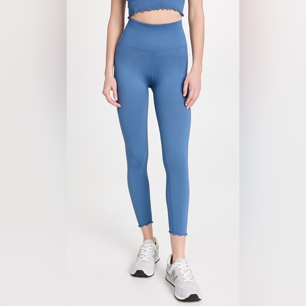SPIRITUAL GANGSTER LOVE SCULPT 7/8 RUFFLE LEGGING -